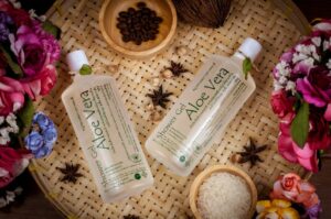 สบู่เหลวผสมว่านหางจระเข้ aloe vera shower gel