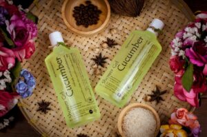 Cucumber Shower Gel, Natural Herbal Shower Gel