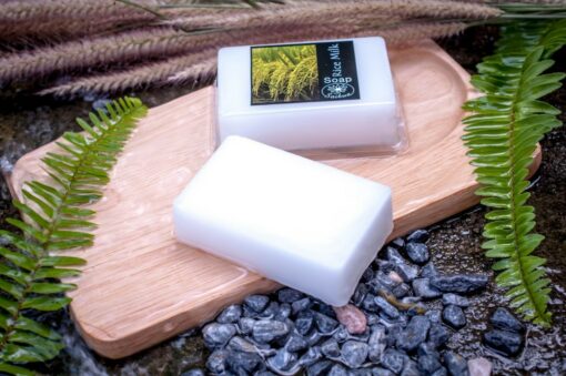 Milky Rice Facial Soap, Natural Herbal Soap, Handmade Soap